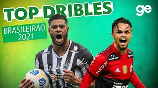 TOP DRIBLES BRASILEIRÃƒO 2021  Listas  geglobo [upl. by Merrel]