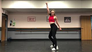 Disney Cruise Audition Female Dancer Combo Haley Moore [upl. by Rabka829]