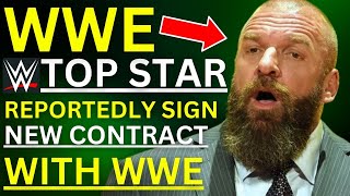 WWE Another Top Star Reportedly Signs New Contract With WWE  Smackdown Hub [upl. by Nylcaj]