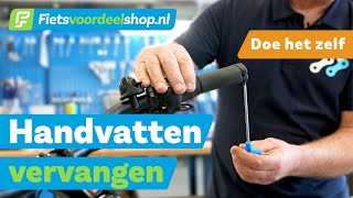 Handvatten van je Fiets Vervangen Doe je zo [upl. by Ris]