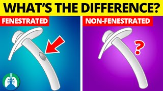 Fenestrated vs NonFenestrated Tracheostomy Tube Medical Overview [upl. by Annaor32]