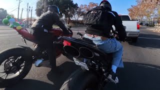 New Tire Break in for my R1 MotoVlog2 [upl. by Eselahc418]