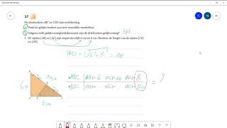 Gelijkvormigheid onbekende lengte berekenen oef 37 [upl. by Acsot]