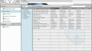 How to Add Playlists to Your Sansa MP3 Player Using Rhapsody [upl. by Hufnagel]
