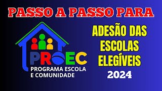 PROEC  ADESÂO PASSO A PASSO [upl. by Garrison]