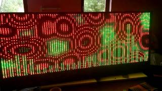 81x48 Led Matrix PL9823 [upl. by Pomeroy]