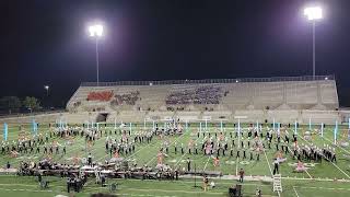 Vandegrift Band  quotInto The Gridquot  Texas Marching Classic Finals Performance [upl. by Bein]