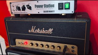 Marshall Studio SV20 Plexi with a Fryette Powerstation PS2 and a 69 Gibson SG Standard [upl. by Dorrie846]