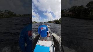 Windy Loxahatchee River Run  Gheenoe LT25 flogrown boat gheenoe americanflag [upl. by Dietrich]