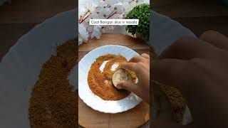 Baigan fry recipe 1000subscriber recipe indianrecipe food 1million [upl. by Bores]