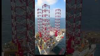 Offshore rig while going on duty offshore ad drilling oil tripping [upl. by Ennaihs]