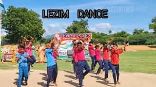 Sandese Aate Hain Border song  Lezim dance  Vidvas school students Tirupati [upl. by Tybalt]