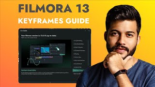 Filmora 13 Complete Guide to Keyframing [upl. by Bradney]