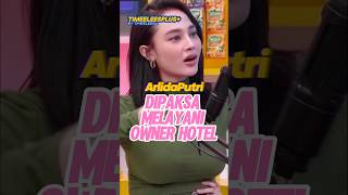 Arlida Putri “Di paksa melayani owner hotel‼️ arlidaputri nopeknovian yonobakrie podcast [upl. by Aliakam]