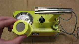 1960s Civil Defense geiger counter review [upl. by Doownelg]