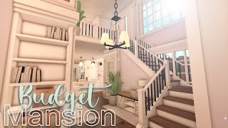 2 Story Affordable Family Roleplay Mansion  88k  Roblox  Bloxburg  House Build [upl. by Drisko]