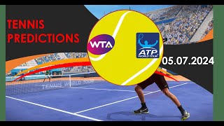 Tennis Predictions TodayATP WimbledonWTA WimbledonTennis Betting TipsTennis Preview [upl. by Etirugram]