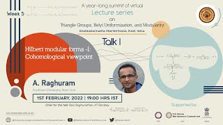 quotHilbert Modular Forms I Cohomological Viewpointquot  A Raghuram Fordham University New York [upl. by Trotta]