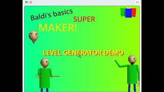 BBSM Level generator demo [upl. by Aliuqahs]