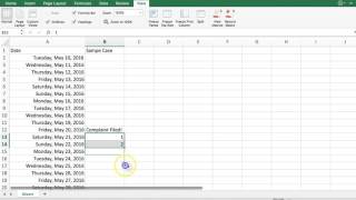 Case Calendaring amp Calculating Deadlines with Excel [upl. by Atinauj]