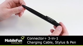 Connector 3in1 Charging Cable Stylus and Pen [upl. by Sherlocke]