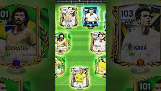 Brazil Legends Squad 😍🇧🇷 fcmobile brasil [upl. by Bevus]