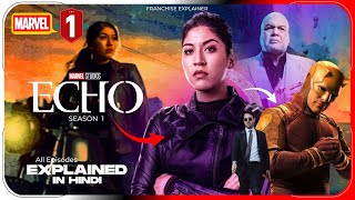 Echo Season 1 All Episodes Explained In Hindi  Disney Hotstar Series Echo In हिंदी  Hitesh Nagar [upl. by Anelrahc]