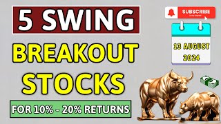 5 Breakout Stocks for Tomorrow  Breakout Stocks for Swing Trading  Top Breakout Stocks [upl. by Chesna]