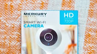 Good To See Merkury Innovations Smart WiFi Camera with Voice Control Unboxing  First Impressions [upl. by Pihc446]