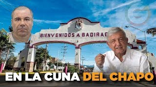 AMLO el primer presidente en ir a Badiraguato la tierra de El Chapo Sinaloa [upl. by Festus]