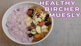 Make Bircher Muesli aka overnight oats in just 5 minutes [upl. by Paton]