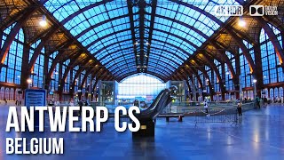 Antwerp Central Railway Station  🇧🇪 Belgium 4K HDR Walking Tour [upl. by Hector507]