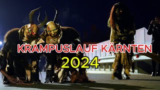 KRAMPUSLAUF in ARNOLDSTEIN Kärnten 2024 Brauchtum Österreich [upl. by Shanleigh]