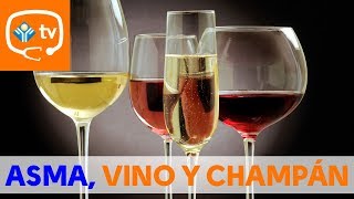 ¿Pueden producir asma el vino o el champán [upl. by Worl]