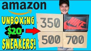 WHAT 20 LEGIT HYPEBEAST SNEAKERS FROM AMAZON LOOK LIKE [upl. by Anrahc]