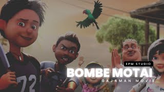 Bombe Motai  බොම්බෙ මොටායි   Gajaman Movie Theme Song  Lyrics Video  EPMStudio [upl. by Alleoj]