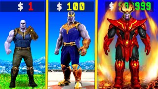 1 THANOS to 1000000000 in GTA 5 [upl. by Cj]