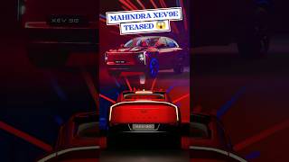 Mahindra XUV 9E officially teased 😱 shorts mahindraev xuv700 [upl. by Ehud]