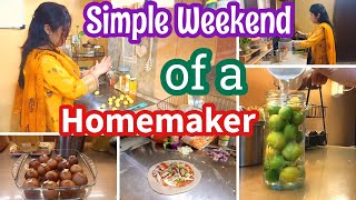 COOKING DELICIOUS FOOD ON WEEKEND Time Saving Kitchen Tips Full Day Routine [upl. by Huppert148]