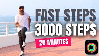 Fastest Way to Hit Your Steps  3000 Steps  Walking Workout [upl. by Afira]