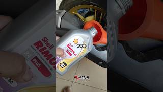 Review Oli Shell Rimula R4 Plus untuk Vario 150 shell olimotormatic olishell oliterbaik [upl. by Marteena232]