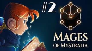 Mages of Mystralia Walkthrough Gameplay Part 2  Mystral Woods amp Big Goblin Lardee Boss Fight PC [upl. by Elocyn]