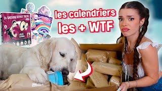 ON OUVRE DES CALENDRIERS DE LAVENT INSOLITES avec mon chien [upl. by Seigel]