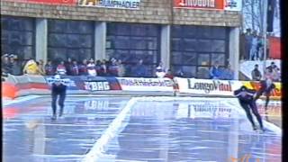 World Championships Allround Inzell 1986  5 km Vergeer  Bozhev [upl. by Gnehs]