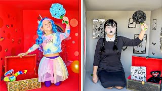 Ruby and Bonnie Pink vs Black Box Room Challenge [upl. by Petey]