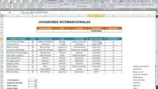 26Filtros Avanzados en Excel 2007 Parte 1 [upl. by Aerdnaxela]