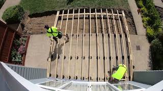 Nurajacks for Timber Decking installation [upl. by Hamirak]