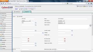 Modul Aset CMMS menggunakan CalemEAM  Bagian 2 [upl. by Ahsatel]