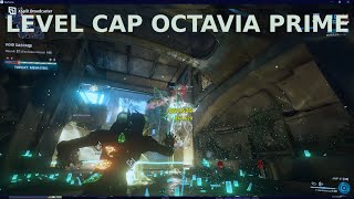 Warframe Void Cascade Solo Level Cap Build Octavia Prime Steelpath [upl. by Williamsen]