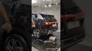 Hyundai 2024 Creta Facelift Abyss Black Color SX0 Variant Full Look amp Detailed Walkaround [upl. by Deb556]